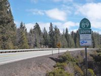 Route 89 - Monitor Pass And Luther Pass Highways & Lake Tahoe Road