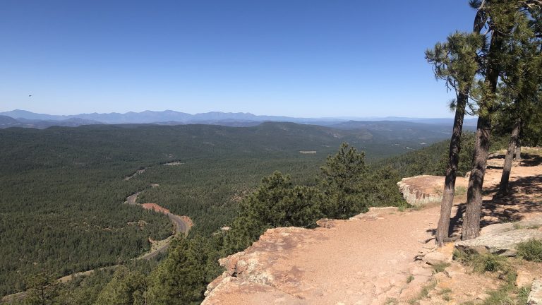 From The Desert To Tall Pines Scenic Road